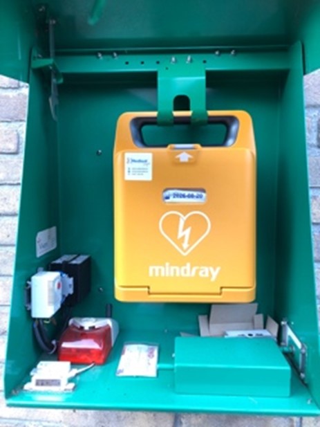 SLF donates 3 Mindray AED’s