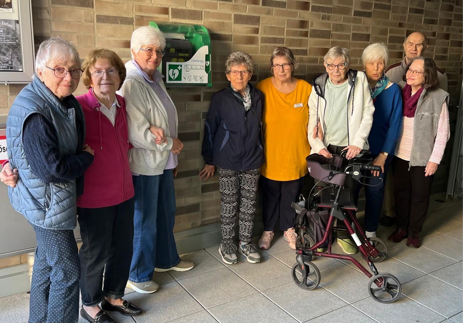 Lifesaving AED Installed at Stiftung Diakoniewerk Friedenswarte’s Assisted Living Facility in Nassau